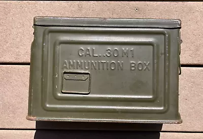 WW2 US Army Military Ammo Ammunition Can Box M1 Field Gear • $129.99