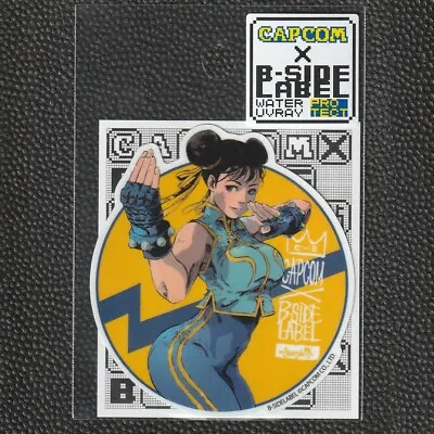 $12.98 • Buy CAPCOM X B-Side Label Sticker STREET FIGHTER Chun-Li B Japanese Games Girl Mint