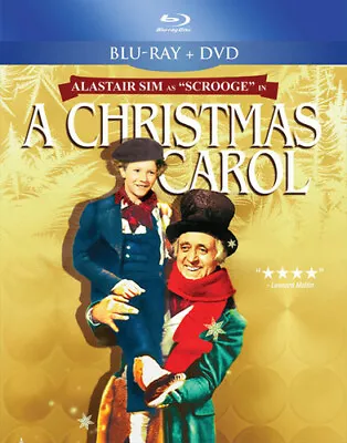 A Christmas Carol Blu-ray/DVD Alastair Sim As Scrooge 1951 Holiday Classic • $29.99