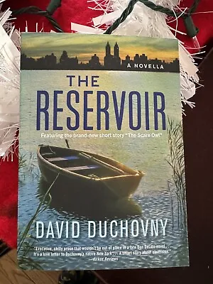 David Duchovny Signed The Reservoir 1st Printing Novella Softcover Book X-Files • $35