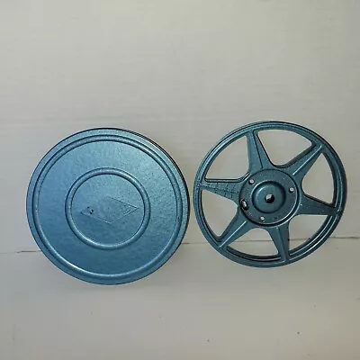 Vintage WESTVAL 8mm/200 Feet Metal Film Canister With Reel 5  • $17.95