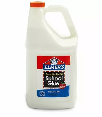 $68.95 • Buy Elmers Liquid School Glue Bottle White - 1 Gallon/ 3.78L, Great For Making Slime