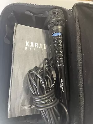 Magic Sing  ET9K  PINOY Microphone With Bag And Booklet Tested And Working • $69