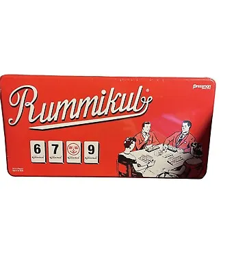 Pressman Rummikub Retro Tin Tile Game - OUTPR-1410 • $34.95