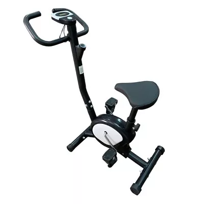 Stationary Upright Type Exercise Bike Indoor Aerobic Cycling Bicycle Trainer • $104.34