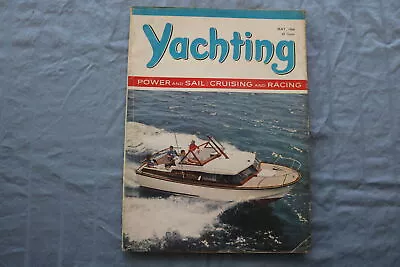 1964 May Yachting Magazine - Cruising And Racing Cover - E 9464 • $30