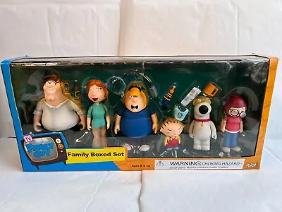 Boxed Mezco Toyz Family Guy Family Boxed Set Action Figures Set 6 Inches Opened • £59.99