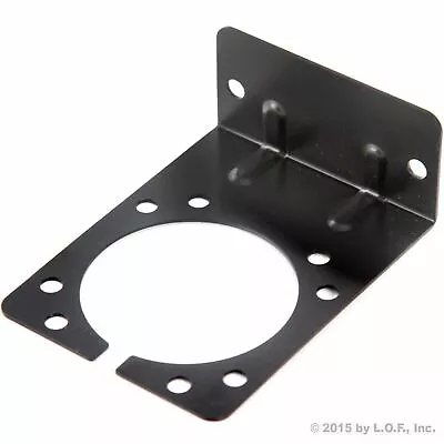 Trailer Wire Mounting Bracket For 7-Way RV Blade Sockets Tough Connector New • $11.31