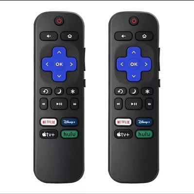 (Pack Of 2) Roku Remote Control Only For Roku TV Not For Roku Stick/Box • $13.80
