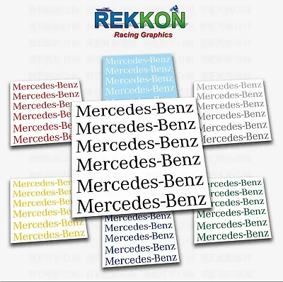 X6 Mercedes Benz Sport Racing Window Body Decal Sticker Logo Emblem  • $11.50