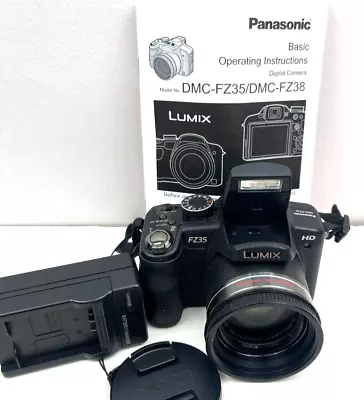 Panasonic Lumix - FZ35 - Digital Camera - Charger - Battery - SD Card - Manual - • $119.95