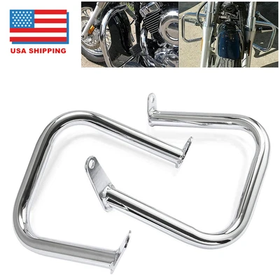 $145.99 • Buy Pair Engine Guard Highway Crash Bar Fit For Yamaha V-Star XVS400 XVS650 Dragstar