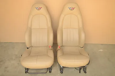97-04 C5 Corvette Leather Seats Tan 62323 • $700