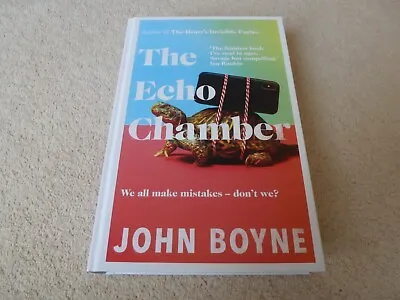 The Echo Chamber - John Boyne - NEW Signed Dated Numbered (x/150) 1st/1st UK HB • £56