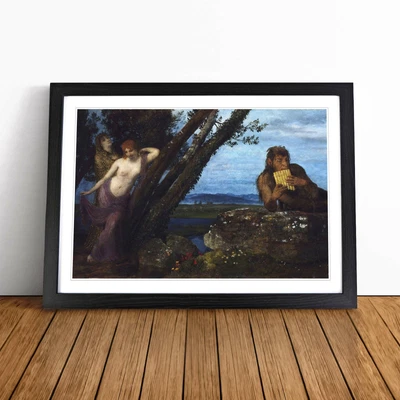 £22.95 • Buy Arnold Bocklin Spring Evening Framed Wall Art Print Poster Picture Painting