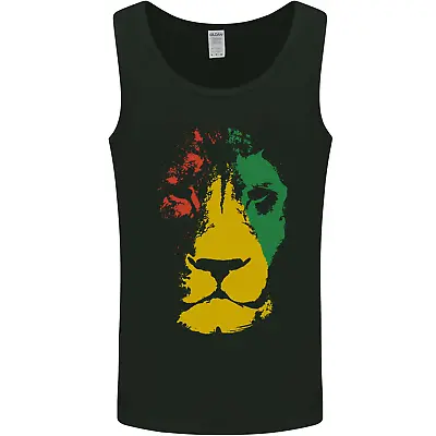 Jamaica Lion Reggae Music Jamaican Mens Vest Tank Top • £10.99