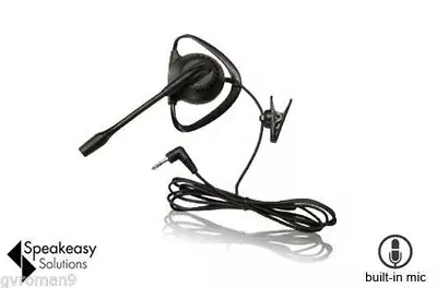 Headset For Motorola Radio Walkie Talkie 2.5mm Hands Free OVER THE EAR Mic • $9.99