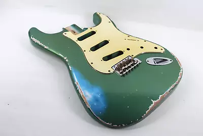MJT Official Custom Vintage Aged Nitro Guitar Body Mark Jenny VTS Placid Blue • $250