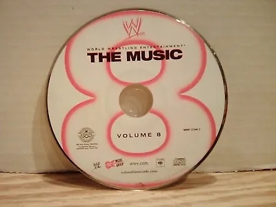 WWE (2008) The Music: Vol. 8 CD VG. NO CASE (SEE PICS). • $9.99