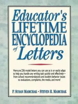 Educators Lifetime Encyclopedia Of Letters - Paperback - GOOD • $5.69