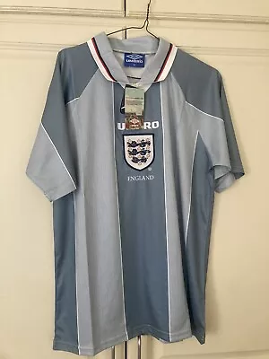 1996 Retro England Football Jersey • £18