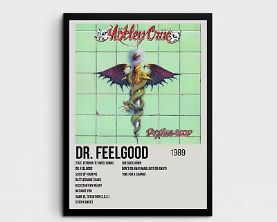 Album Cover Poster Motley Crue Poster Unframed 11x17 Rock Band Poster Music • $14.90