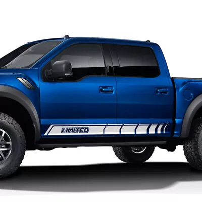 For Ford F150 Racing Rally F-150 Graphics Door Side Stripe Vinyl Decals Stickers • $29.55