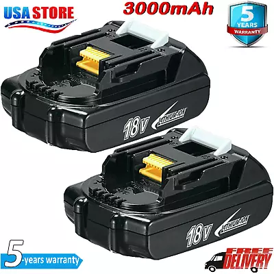 (2Pack) For Makita 3.0Ah BL1815-N  LXT 18V 18 Volt Lithium-Ion Battery BL1830 A • $27.89
