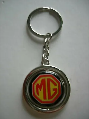 Mga Mgb Midget Tc Td Tf Mg  Metal Key Fob Key Ring Keyring Key Chain Colors • $11.95
