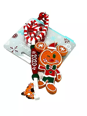 Disney Mickey Mouse Gingerbread Key Sketchbook Christmas Ornament 2020 • $16.99