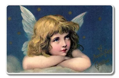 Angel Vintage Card Design Car Laptop Phone Vinyl Sticker  - SELECT SIZE • $3.89