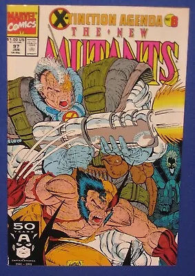 Marvel New Mutants #97 Comic Book 1991 Cable Wolverine X-Men X-Tinction Agenda 8 • $8.49