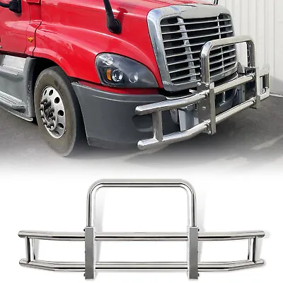 For Volvo VNL 2004-2023 Deer Guard Front Bumper Semi Truck & Brackets Chrome US • $699