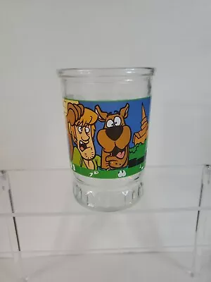 Vintage 90s Scooby Doo And The Witch's Ghost #3 Bama Jelly Jar Juice Glass Promo • $20.90