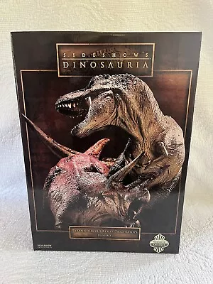 Sideshow Exclusive Dinosauria T-rex Vs Triceratops Diorama 192/200 • $2750