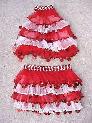 $125 • Buy National Pageant Dance Tap Christmas Wear Glamour Competition Costume Child 6-7
