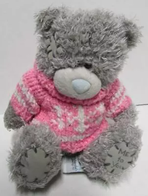 Me To You Carte Blanche Gray Bear Plush @ 7 Inches Sitting Blue Nose • $26.99