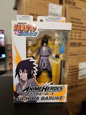 $32 • Buy Bandai Naruto 36902 Anime Heroes Uchiha Sasuke Action Figure