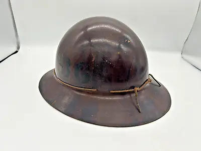 VTG  Full Brim Fiberglass MSA Miners Safety Type K Skullgard Protective Hat USA • $45.99