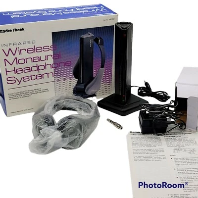 $39.95 • Buy NEW Radio Shack Wireless Monaural Headphones System 33-1141 - M5