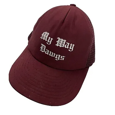 My Way Dawgs Trucker Cap Hat Snapback • $8.99