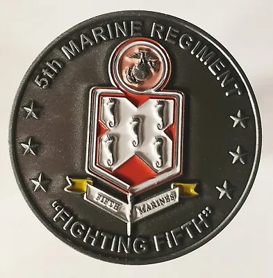 5th Marine Regiment Camp Pendleton California Challenge Coin 2  171 • $13.99