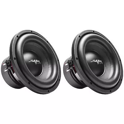 (2) New Skar Audio Sdr-10 D4 10  1200w Max Power Dual 4 Ohm Subwoofers - Pair • $199.99