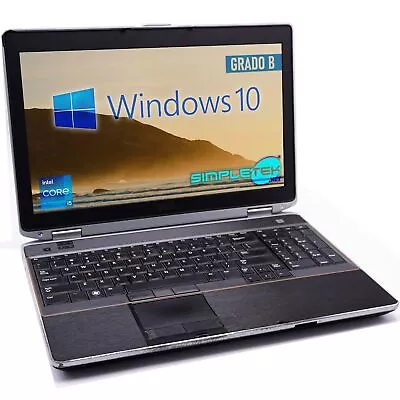 Dell Latitude E6520 I5 156   WIN10 8GB 120GB Laptop Firewire E-Sata HDMI • $685.36