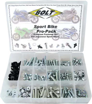 Bolt Japanese Sport Bike Pro Pack Fastener Bolt Hardware Kit For Honda-24 • $64.99