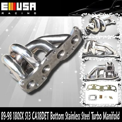 Bottom Stainless Turbo Manifold For 1989-98 Nissan 180SX S13 CA18DET T25 Flange • $125.99