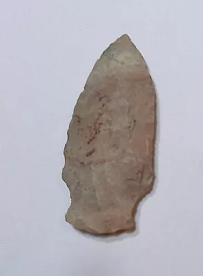 Well Used Authentic Missouri Oval Stemmed Knife Artifact Spear Arrowhead Tool • $12