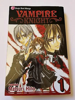 VAMPIRE KNIGHT BOOK ONE - MATSURI HINO - SHOJO BEAT MANGA / ANIME PAPERBACK No.1 • £4.75