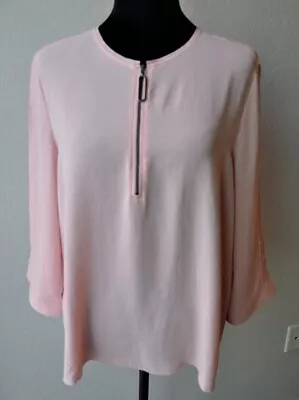 Marc Cain Pink Tunic Blouse Japanese Material Size N2 Or Medium • $18.69