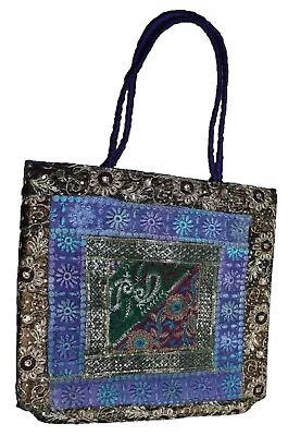 Ethnic Embroidered Handbag Tote Bag Sling Bag Shoulder Bag Banjara Bag BA2274 • $19.85